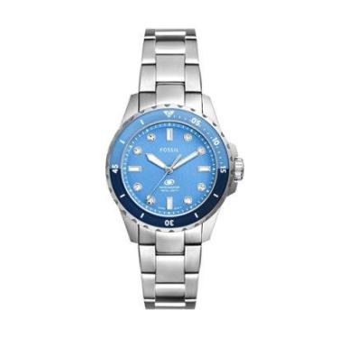 Imagem de Relógio Fossil Feminino Fossil Blue Prata - ES5353/1KN ES5353/1KN-Feminino