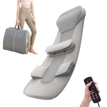 Imagem de Almofadas de aquecimento Tapete de massagem de corpo inteiro com calor - Shiatsu massageador de pescoço e costas, Massagem vibratória de ponto fixo, 3 intensidades, 4 modos