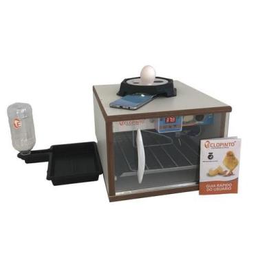 Imagem de Chocadeira Automática - 25 Ovos + Ovoscópio E Água Automática - ECLOPI