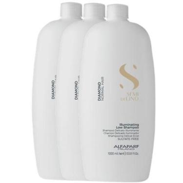 Imagem de Kit 3 Shampoo Alfaparf Diamond Illuminating  1L - Alfaparf Milano