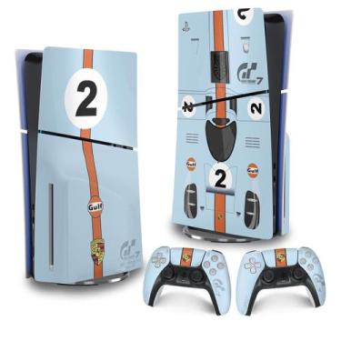 Imagem de Skin PS5 Slim Adesivo Vertical - Gran Turismo 7 - Pop Arte Skins