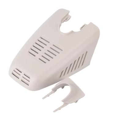 Imagem de Rldym Acabamento do espelho retrovisor interior A2058210300 para Mercedes Benz C Class W205 2014-2021, preto (bege)