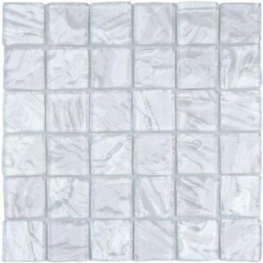 Imagem de PASTILHA DE VIDRO J09 - JUNSUI ROSA 30x30cm - GLASS MOSAIC