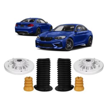 Imagem de Kit Coxim Batente Coifa Dianteiro Bmw M2 2017 2018 2019 2020 - QualyKi
