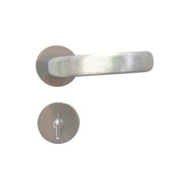 Imagem de Fechadura Stilo Roseta Alumínio para Porta Banheiro - Mgm, Tamanho: WC