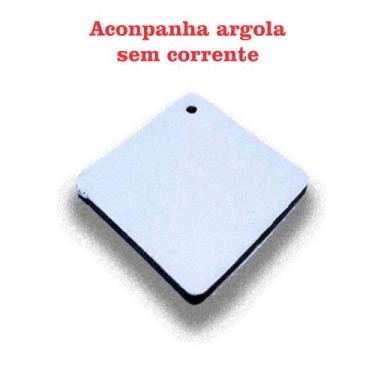 Imagem de 15 Chaveiros EVA Quadrado Para Sublimação - Premium