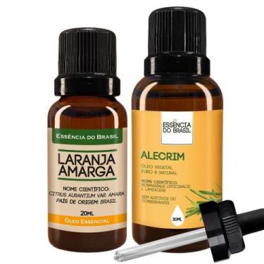 Imagem de Kit Óleo Essen. Laranja Amarga 20ml + Vegetal Alecrim 30ml - Essência 