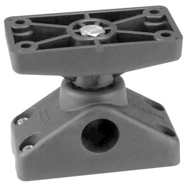 Imagem de Scotty #269 Suporte giratório Fishfinder para Lowrance, Eagle com suporte lateral/deck, preto