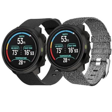 Imagem de Compatível com pulseiras SUUNTO OCEAN, pulseira de substituição de tecido de nylon respirável de 20 mm e 22 mm compatível com SUUNTO OCEAN, RACE, RACE S, VERTICAL, 9 PEAK, 9 PEAK PRO, 5 Peak, 3