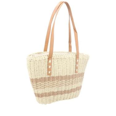 Imagem de Bolsa de Praia conforto Lizzy Bauarte, Bege