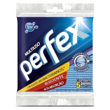 Imagem de Pano multiuso Perfex azul 5un
