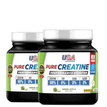 Imagem de Creatina Pura Importada (360g) - Fórmula Americana - Certificado de pureza - USA Sport Nutrition