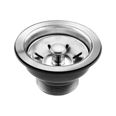 Imagem de Válvula De Escoamento P/Cozinha Americana 4.1/2 Inox Docol - DOCOL DOC
