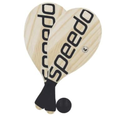 Imagem de Kit Frescobol Speedo 2 Raquetes e 1 bola - lazer praia ar livre