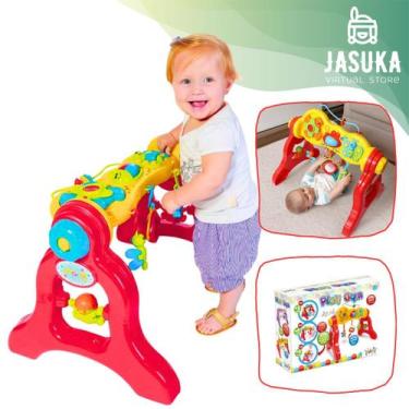 Imagem de Centro De Atividades Play Gym Infantil 3 Em 1 com Som - Maral, Colorid