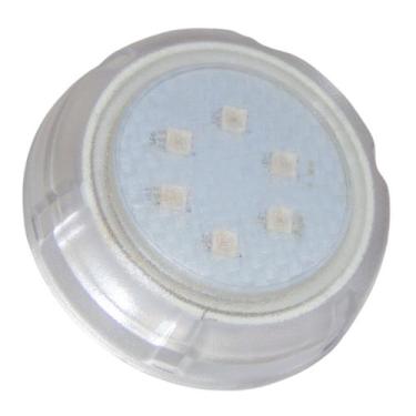 Imagem de Refletor Para Piscina Hiper LED 9W RGB Policarbonato Brustec