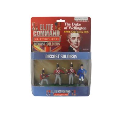Imagem de OPO 10 - Set of 4 Elite Command Duke of Wellington Waterloo Figures 1/32 60mm Miniature Soldiers 34149