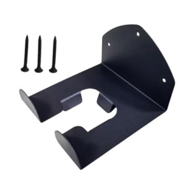 Imagem de ＫＬＫＣＭＳ Montagem da parede do rack do aparador de ervas daninhas, hanger gancho de soprador de soprador de espaço para economia de energia Power Tool, Preto