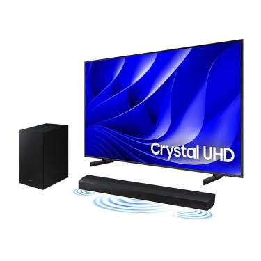 Imagem de Smart TV 70&quot; Crystal UHD 4K 70DU8000 2024 + Soundbar HW-B550