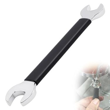 Imagem de MUGLFPT LP227A Chave de afinação de percussão latina, adequada para congas, bongôs, timbales e outros instrumentos de percussão latina, extremidade dupla, tamanho 1,27 cm e 9/40.6 cm