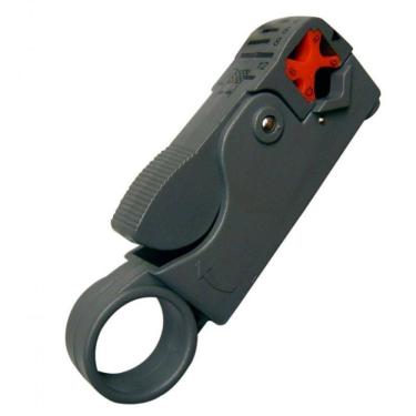 Imagem de Alicate Decapador Para Cabo Coaxial Rg6 Rg58 Rg59 Rotativo