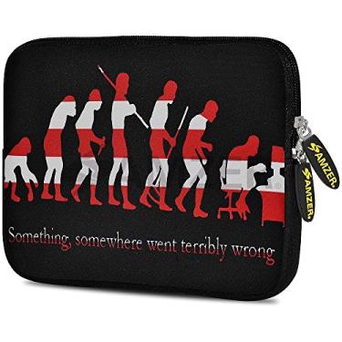 Imagem de Amzer Capa de neoprene de design de 10,5 polegadas para tablet, eBook, Netbook - ciclo de evolução (AMZ5139105)