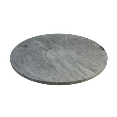 Imagem de Disco Para Assar Pizza Biscoito Assadeira Pedra Sabão 31Cm