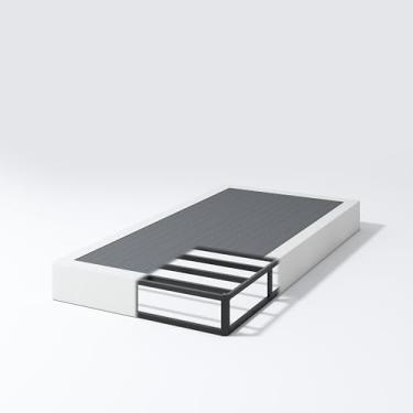 Imagem de NHODIR Mola Box para Cama de Solteiro, 17,78 cm, Base de Colchão com Estrutura de Metal Forte, Sem Ruído, Fácil Montagem