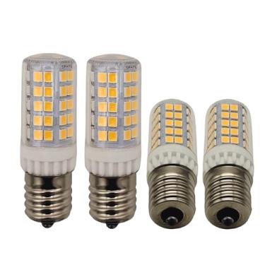 Imagem de WELESHEI Lâmpada Led E17 Para Forno De Micro-Ondas, Equivalente A Incandescente 60 W, Branco Quente, Aparelho 40 W - Tipo B, Candelabro, Secadora, Exaustor, Geladeira, Máquina Costura, Pacote Com 4