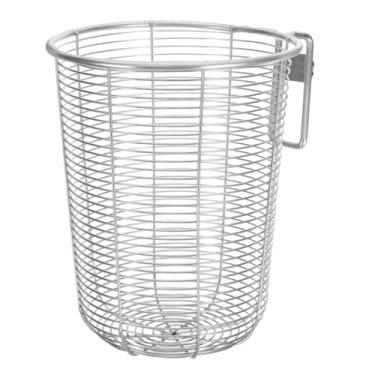 Imagem de Cabilock Cesto de coador de panela quente de aço inoxidável com alça para macarrão, fritar e mergulhar - Escorredor de malha de grande capacidade para cozinhar e filtrar