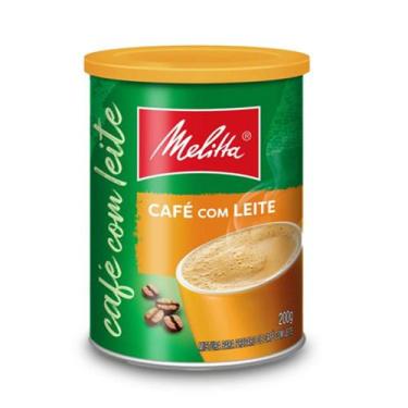 Imagem de Café com Leite Solúvel Clássico Melitta Lata 200g