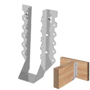 Imagem de Calvana (Pacote Com 30) Suportes 2X8 Para Madeira, Ganchos De Viga, Caibro, Amarras Caibro Versáteis, Feitos Aço Carbono Durável Calibre 20