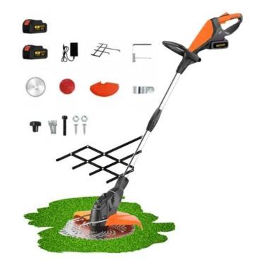 Imagem de Aparador De Grama Com 2 Baterias Bonvink Bom9111