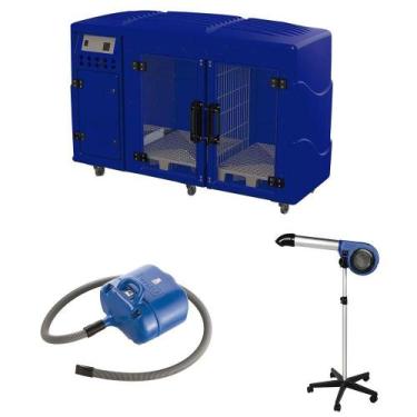 Imagem de Maquina de Secar + Secador 5000 e Soprador Revolution Kyklon Azul, 220