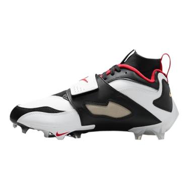 Imagem de Nike Tênis de futebol Diamond Turf 93 TD (HF5298-100, branco/preto/ouro metálico/vermelho fogo), Branco/Preto/Ouro Metálico/Vermelho Fogo, 43