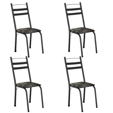 Imagem de Conjunto Com 4 Cadeiras Leia Artefamol