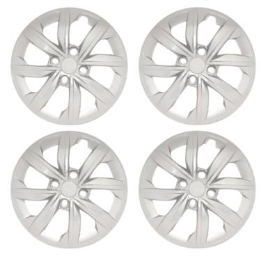 Imagem de Kit 4 Calota Aro 14 Compatível c/Roda Gol G7 2019 2020 - Prata