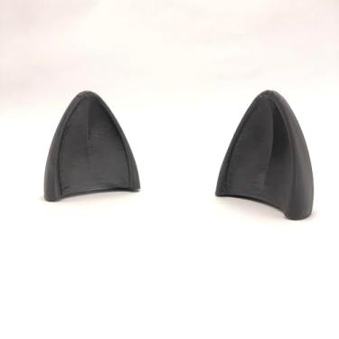 Imagem de Orelha Gato Gatinho Acessório Capacete Moto Fone Dupla Face