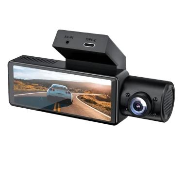 Imagem de Câmera Interna Veicular Carro Dash Dupla DVR QHD 2.5k 3.2 RS28DVR Max Roadstar