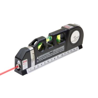 Imagem de Trena Nivel a Laser LevelPro3 Medidor Profissional 2,5M com Régua e Bateria AG3