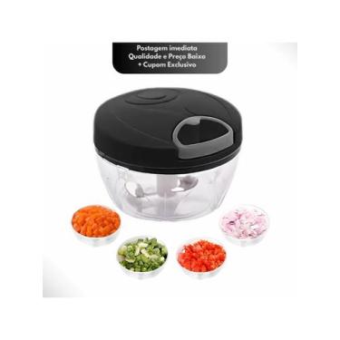 Imagem de Processador de Alimentos Manual + Amassador de Batatas Inox Kit - NoBr