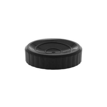 Imagem de Saboneteira Canelatta Preto Bagno 10,5cm de Diametro - Paramount