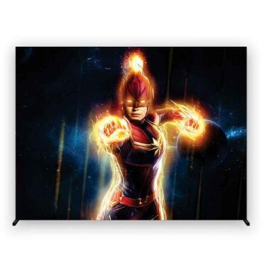 Imagem de Painel de Festa Retangular Capitã 3,00x2,00 Metros Fera Print, Retangu