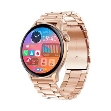 Imagem de Relógio Inteligente Esportivo Feminino Com Tela AMOLED HD De 1,43 Pole