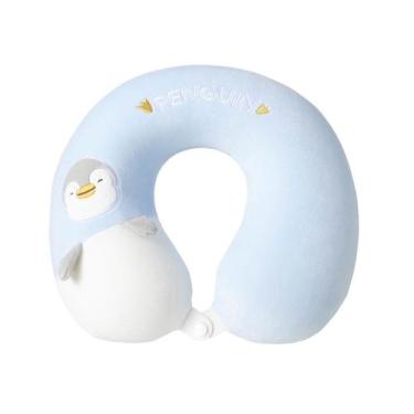 Imagem de Almofada Travesseiro Pinguim Fofo Pelúcia Miniso