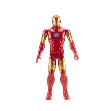 Imagem de Boneco iron man avengers titan hero clássico - hasbro e7873