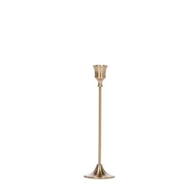 Imagem de Castiçal votivo castiçal estilo europeu ornamentos de metal doméstico ferro galvanizado decoração de casamento ornamentos de comida ocidental suporte de vela sala de jantar D