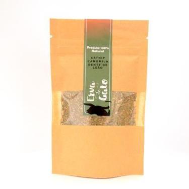 Imagem de Catnip &amp Camomila &amp Dente de Leão - 5g - Erva de Gato