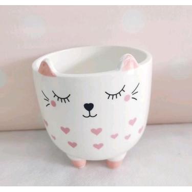 Imagem de Vaso de suculenta decorativo - Rose garden