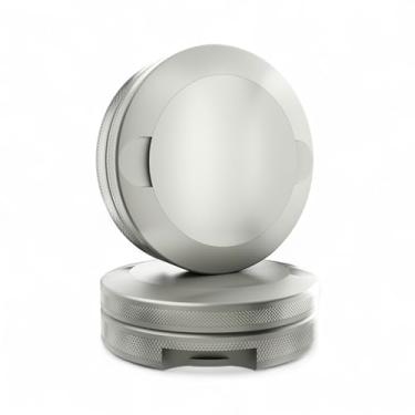 Imagem de The Breacher | Lata de metal com abridor de garrafa | Recipiente de metal | Recipiente de bolsa | Lata de armazenamento pequena | EDC (prata)